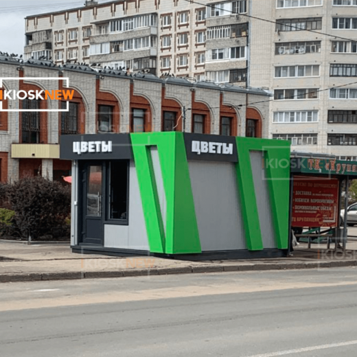 Цветочный торговый павильон, кофе с собой, общепит, офис продаж